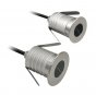 8PCS Pack 1W/3W DC12-24V IP67 Engineering Model Villa Garden Scenic Step Light One Beam Light LED Projection Light