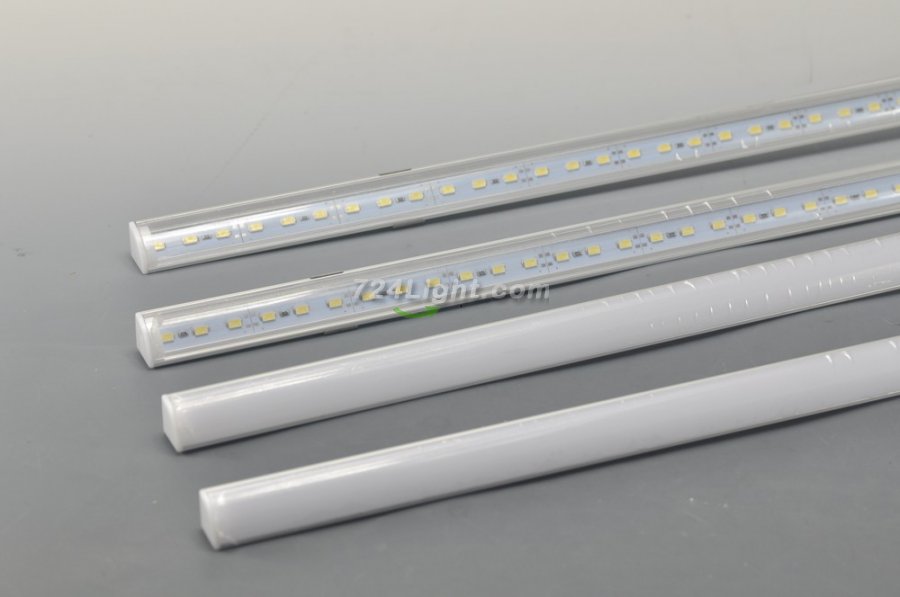 19.7inch 0.5Meter 9W LED Bar Fixture 5630 36LED 1260 Lumens 90Â° Right Angle Cabinet LED Bar Light Kits