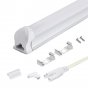 10Pcs Pack 2FT/3FT/4FT AC/DC 12-36V T8 LED Tube Light w/ Milky White Cover