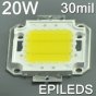 EPILEDS 20W High Power LED Beads Chip 1600 Lumens 30*30mil LED light