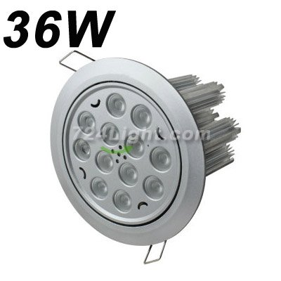 Superbright CREE 36W LD-DL-AJ-01-36W 12*3W LED Jewellery Downlight Cut-out 120mm-130mm Diameter 5.4\" LED Down Light