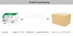 8pcs Pack 1W/3W DC12-24V IP67 LED Step Light Stainless Steel Inground LED Light with Anti-glare Half Moon Brushed Lens