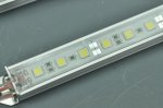 1.2Meter 84LED Superbright Waterproof LED Strip Bar 48inch 5050 5630 Rigid LED Strip 12V Both With DC Female male DC connector