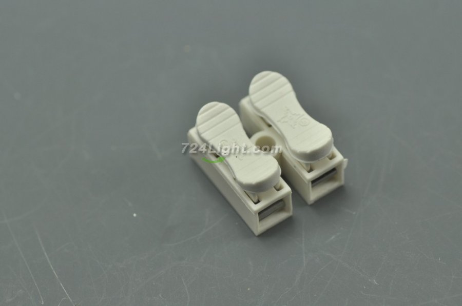 Easy Connector Quick Fix Spring Clamp Terminal Block Connector 380V 10A 2 Way Easy Fit