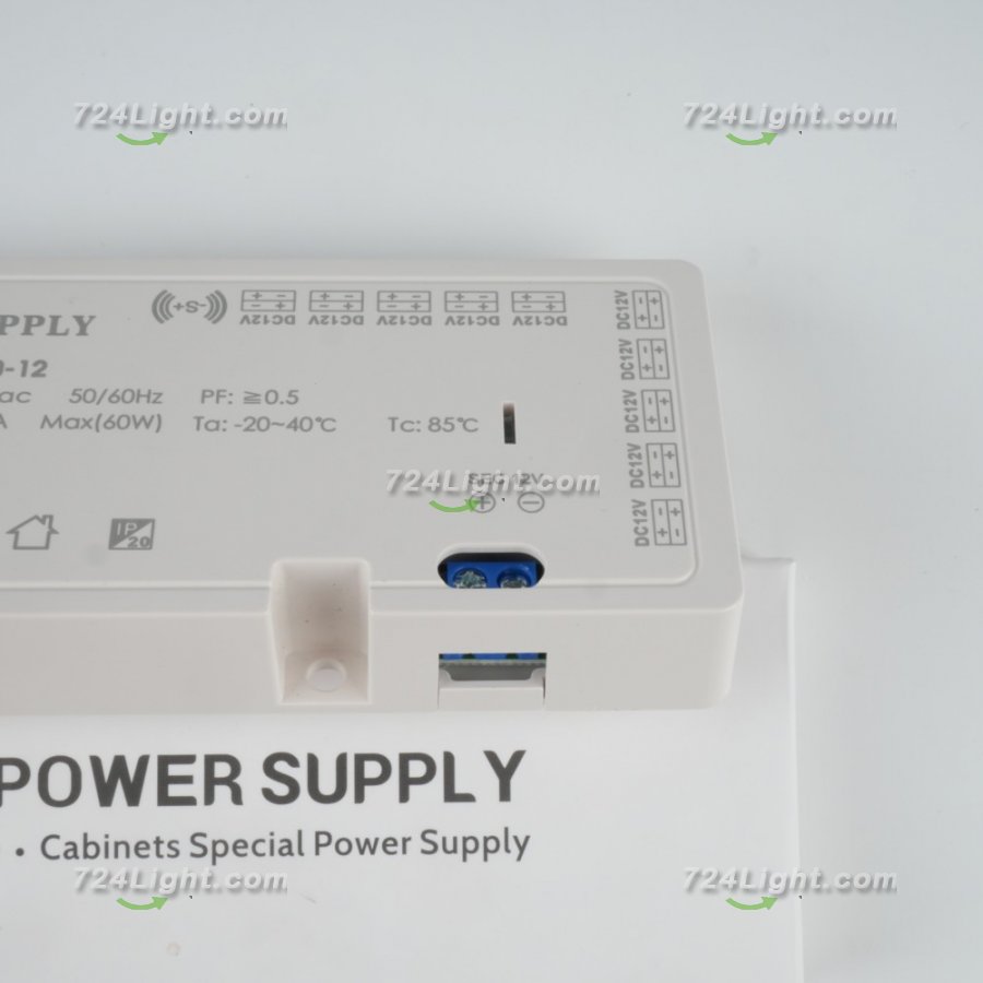DC 12V 5A LED Power Supply For LED Strip