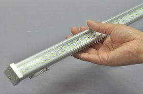 LED Wall Washer Double Row 39.3inch 1meter LED Strip 144LEDs 5050 5630 Rigid Bar with Holder