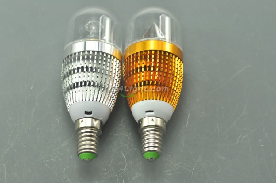 E27 3W LED Candle Lamp Spot Light Down Lighting LED Bulbs