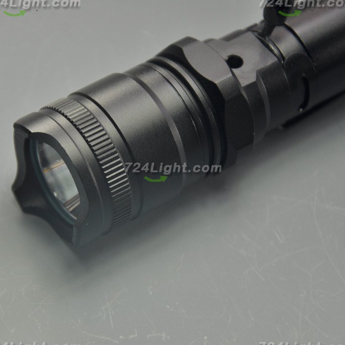 200 Lumens LED Flashlight 3W Flashlight Torch 3 Modes With Holding Clip