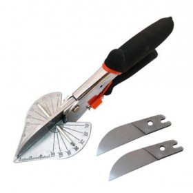 The professional Multi angle shearing groove scissors for led Neon light housing with two replacement blade