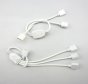 RGB Splitter Cable 1 to 2 3 4 5 6Female Strip Connector for LED 5050 3528 RGB Strip 35CM(13.78Inch)