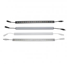 C-Series 6 Pack (6*3W) Dimmable CRI 90 Ultra Thin 12inch Linkable Linear LED Under Cabinet Lights with Dimmer & Power Adapter