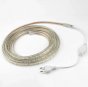 AC 110V 220V SMD5050 High Voltage Flat Strip Light 60 LEDs Per Meter 12mm Width with Wall Outlet Power Plug
