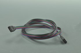 RGB Extension Cable Connect 4pins Female plug led strip lights multi color 5050 3528 Connector Line