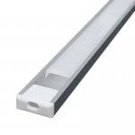 1506 Easy installation seamless docking cabinet office line light hard light strip aluminum groove shell kit