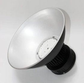100W High Power Fin Heat Sink LED IP44 Waterproof LED High Bay Light with Aluminum Reflector