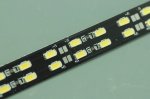 Black Double Row 39.3inch 5630 Rigid LED Strips 144LED 1M 15mm 12V DC Aluminium Rigid Strip Bar light