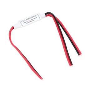 Mini LED Amplifier Controller for Single Color 5050 2835 LED Flexible Strip Light Max 144W Signal Amplifier