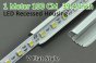 LED Aluminium Profile LED Strip Light Aluminium Profile 1M V Flat Type Rail Aluminium