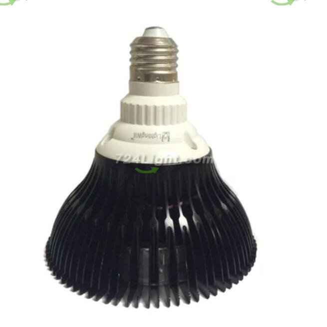 12W LED Growing Lamp E27 Base 4 Bands Plant Growing Bulb for Plant Works Best with Seeds through Flowering, Indoor Garden Greenhouse, Hydroponics and Aquatic Systems