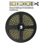 DC 12V Dimmable SMD5050-300 Flexible LED Strips 60 LEDs Per Meter 10mm Width 900lm Per Meter