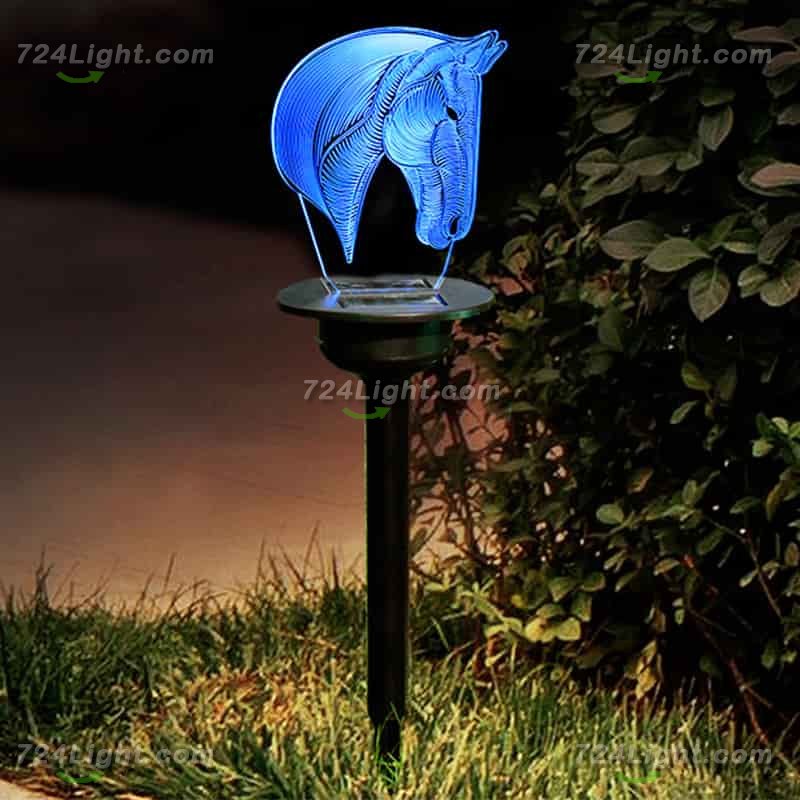 Solar Garden Light, Waterproof Acrylic Lawn Light for Garden, Yard, Pathway, Party, Porch Decoration