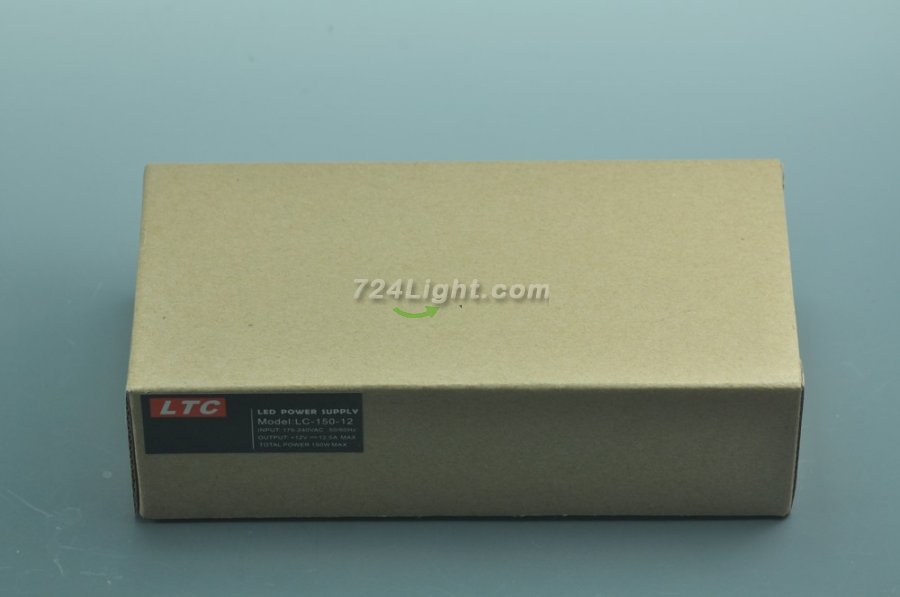 150 Watt LED Power Supply 12V 12.5A LED Power Supplies Rain-proof AC 175 - 240V For LED Strips LED Light