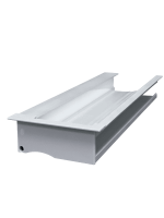 Baseboard line light hard light strip shell aluminum groove