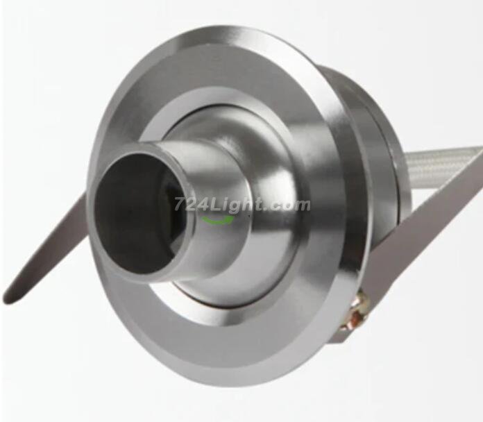 Mini Directional 1W LED Downlight Dia.37mm Recessed LED Light Small Downlight Cabinet LED Light