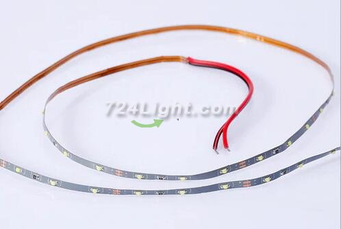 3mm Narrow LED Strips 12V SMD0805-300 60LEDs/Mtr Flex Tape for Sand Table, Scale Model lighting