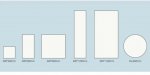 1'x4' (295x1195mm) 40W LED Panel Light in 0.39'' (10mm) White Trim Flat Sheet Panel Lighting Board Super Bright Ultra Thin Glare-Free