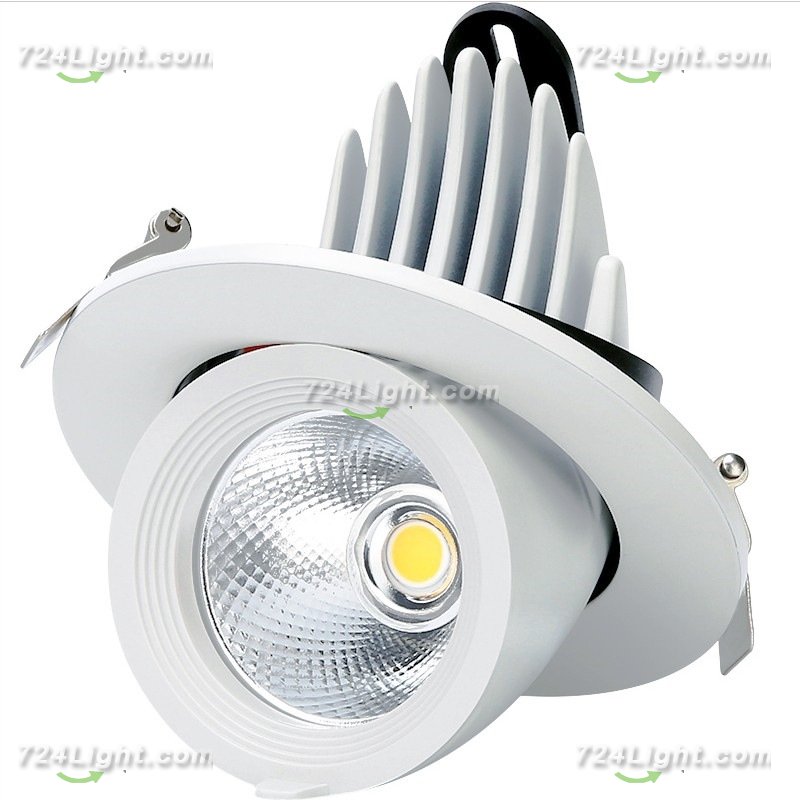 20W Downlight Led Embedded Spotlight Aluminum Anti-glare Household Ceiling Light Corridor Light