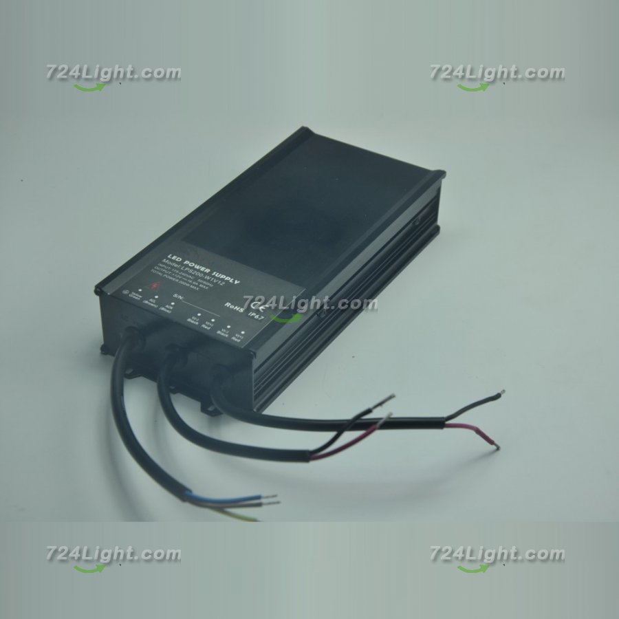 12V 16.6A LED Power Supply 200 Watt LED Power Supplies For LED Strips LED Light