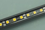 0.5Meter Black Superbright Waterproof LED Strip Bar 39.3inch 5050 5630 Rigid LED Strip 12V With DC connector