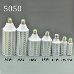 5050 Corn Light Bulb Lamp E27 5W 10W 15W 18W 25W 30W High power Light Corn Lamp Bulb