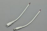 Wholesale White DC Connector 22 AWG 16cm Female Male LED Power Supply DC Cable Cord For LED Strip Light