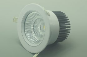 LED Spotlight 25W Cut-out 120MM Diameter 4.3" White Recessed LED Dimmable/Non-Dimmable LED Ceiling light