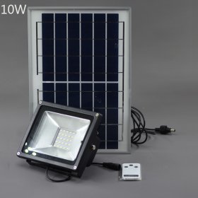 10-120W OutDoor Solar FloodLight 850-8800lum Bright 20hours LED FloodLight