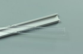 LED Aluminium Profile LED Strip Light Aluminium Profile 1M U Flat Style Rail Aluminium