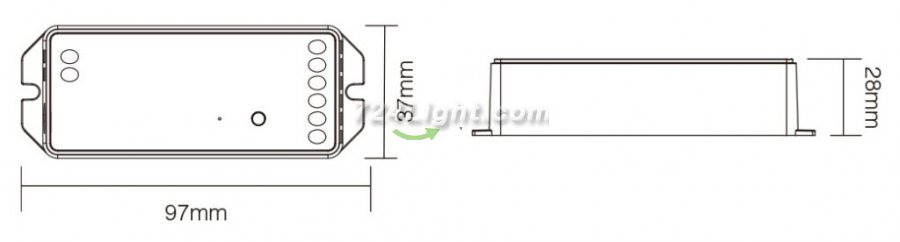 MiBOXER FUT043+ 3 in 1 LED Controller (2.4GHz)