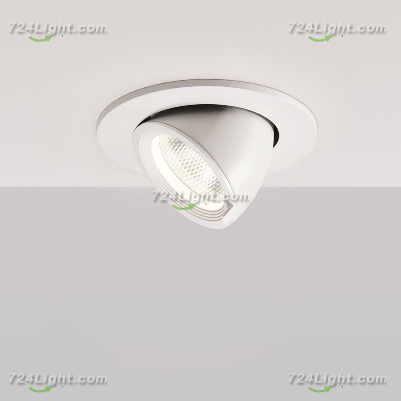 12W Spotlight Led Embedded Aluminum Downlight Anti-glare Household Ceiling Light Corridor Light