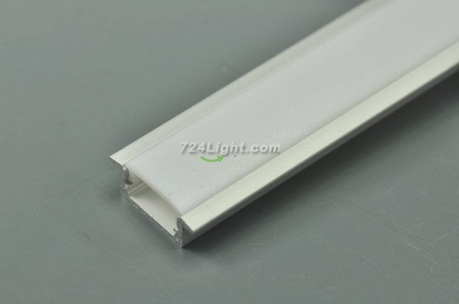 2.5 meter 98.4" Super wide 20mm Strip Recessed LED Aluminium Extrusion Recessed LED Aluminum Channel LED Profile