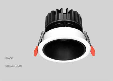 (image for) 12W Spotlight Led Embedded High Color Rendering Deep Anti-glare Narrow Frame Wall Washer Without Main Light Downlight