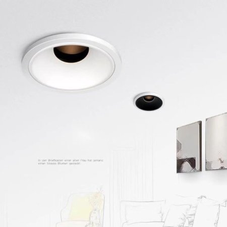 (image for) 7W Spotlight LED Embedded High Color Rendering Deep Anti-glare Narrow Frame Wall Washer Ceiling Light Downlight