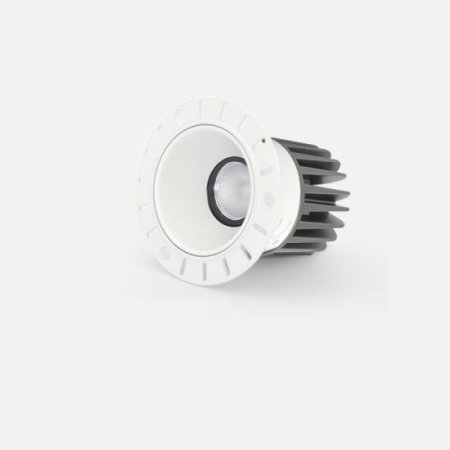 (image for) 15W HOTEL LIVING ROOM SPOTLIGHT COB ANTI-GLARE HIGH DISPLAY INDEX LED CEILING DOWNLIGHT FRAMELESS EMBEDDED SPOTLIGHT