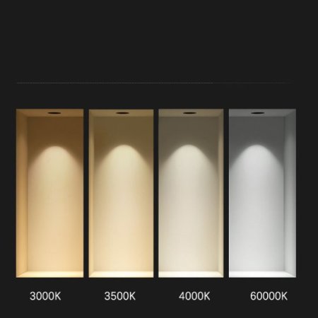 (image for) 5W HOTEL LIVING ROOM SPOTLIGHT COB ANTI-GLARE HIGH DISPLAY INDEX LED CEILING DOWNLIGHT FRAMELESS EMBEDDED SPOTLIGHT