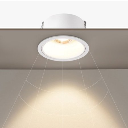 (image for) 15W EMBEDDED ANTI-GLARE SPOTLIGHTLED CEILING LIGHT HOME LIVING ROOM WALL WASHER LIGHT COB NARROW EDGE DOWNLIGHT