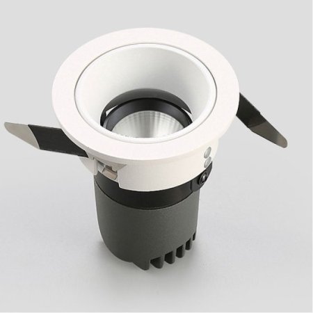 (image for) 12W CEILING SPOTLIGHT WHOLESALE EMBEDDED COB HOTEL LIGHT DEEP ANTI-GLARE WALL WASHER SPOTLIGHT