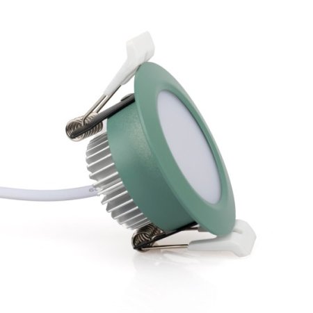 (image for) 5W LED RECESSED LIGHTING DIMMABLE GREEN DOWNLIGHT, CRI80, LED CEILING LIGHT WITH LED DRIVER