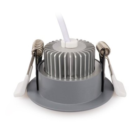 (image for) 5W LED RECESSED LIGHTING DIMMABLE GREY DOWNLIGHT, CRI80, LED CEILING LIGHT WITH LED DRIVER