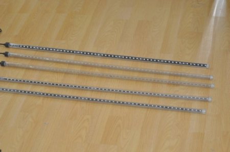 (image for) 24V LED Meteor Rain Kit with Remote Controller 5pcs 1meter(39.7")